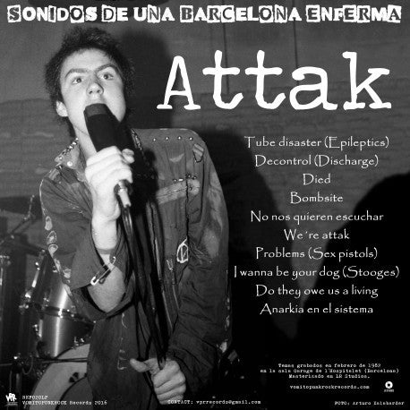 Attak / Shit "Split" LP