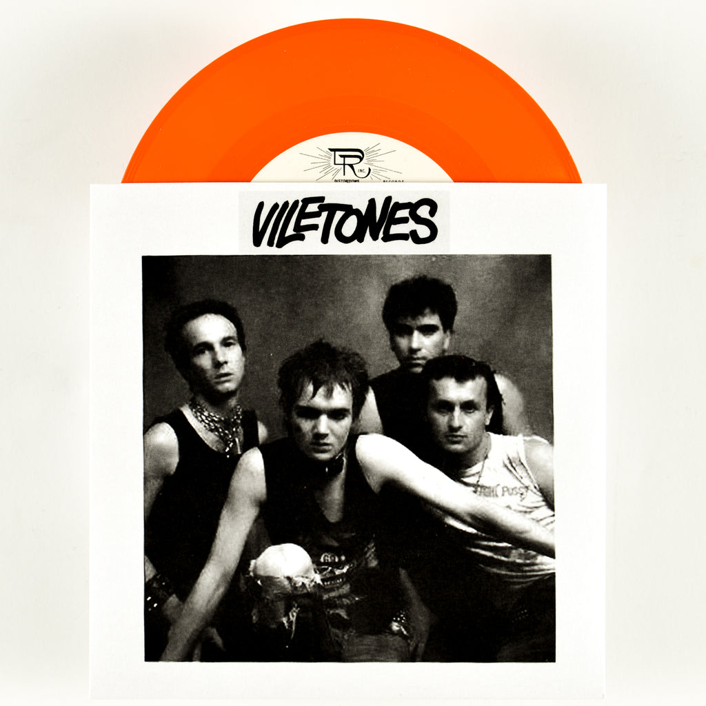 Viletones "1977 Demoes EP" 7" ORANGE VINYL