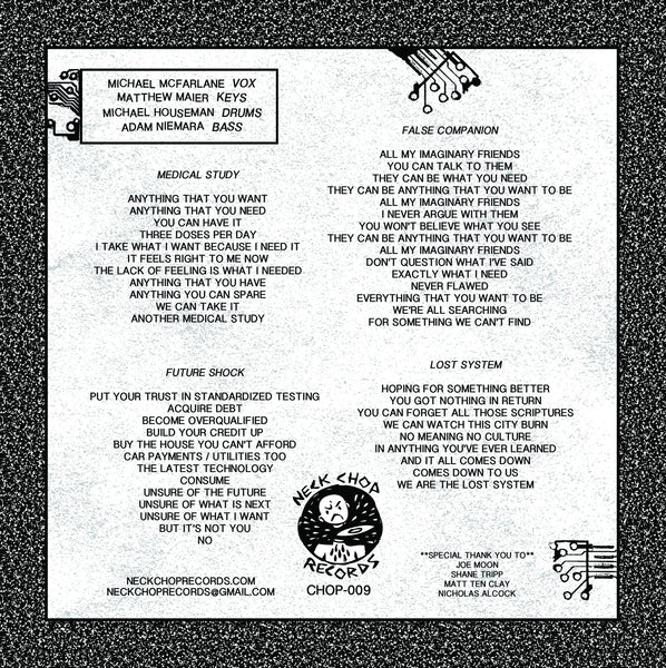 Lost System "No Meaning No Culture" 7"