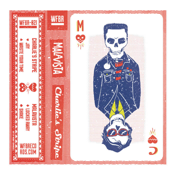 Mala Vista / Charlie's Stripe Split Cassette
