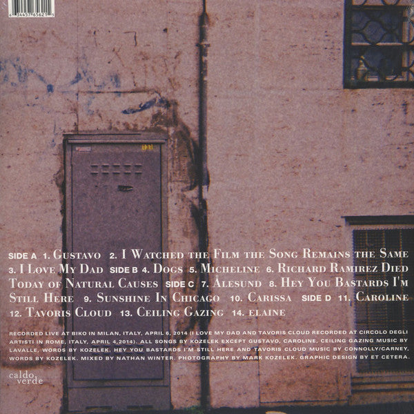 Mark Kozelek "Live At Bilko" 2xLP