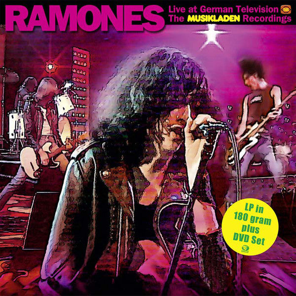 Ramones "Live At German Television The Musikladen Recordings" LP + DVD