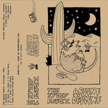 Speed Babes / Arsene Obscene Split Cassette