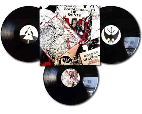Battalion of Saints "Complete Discography" 3xLP