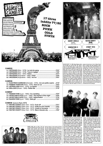 V/A De La Came Punk! 8x7" BOX