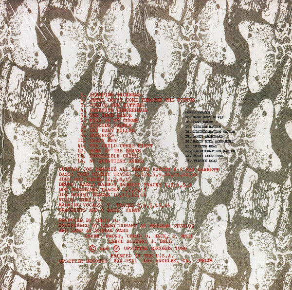 Flesh Eaters, The "No Questions Asked + Extras" LP