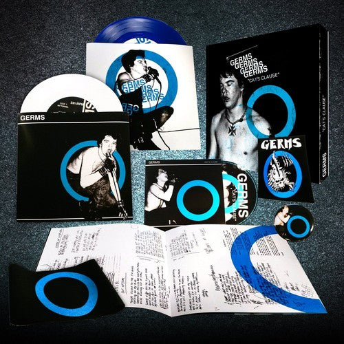 Germs , The "Cat's Clause" 2x7" + CD Box