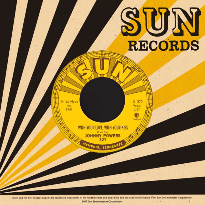 Johnny Powers “With Your Love, With Your Kiss” b/w “Be Mine, All Mine”