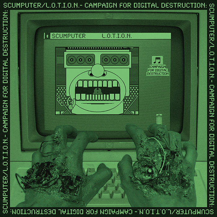 L.O.T.I.O.N. / Scumputer "Split" LP