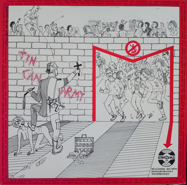 Maniacs / Tin Can Army "Split" LP