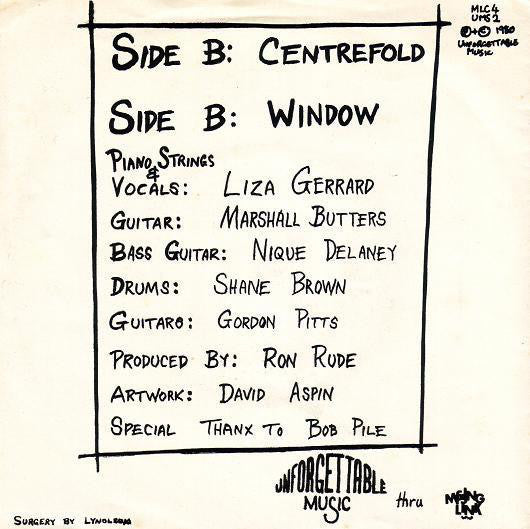 Microfilm "Centrefold" LP