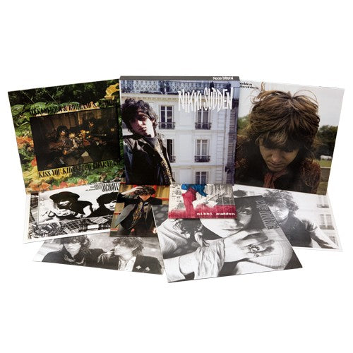 Nikki Sudden "Dark Rags At Dawn" 7xLP + 7" BOX