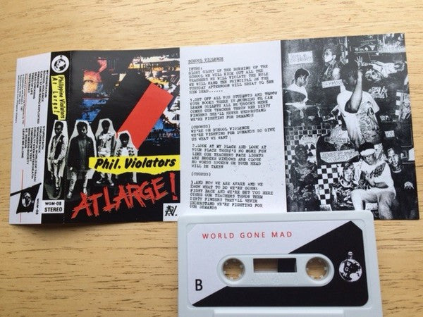Philippine Violators "At Large!" Cassette