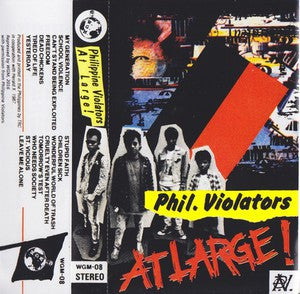Philippine Violators "At Large!" Cassette