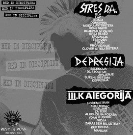 Stres D.A. / Depresija / III.Kategorija Split LP