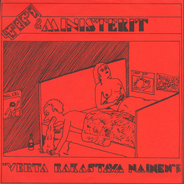 Tipi & Ministerit "Verta Rakastava Nainen EP" 7"