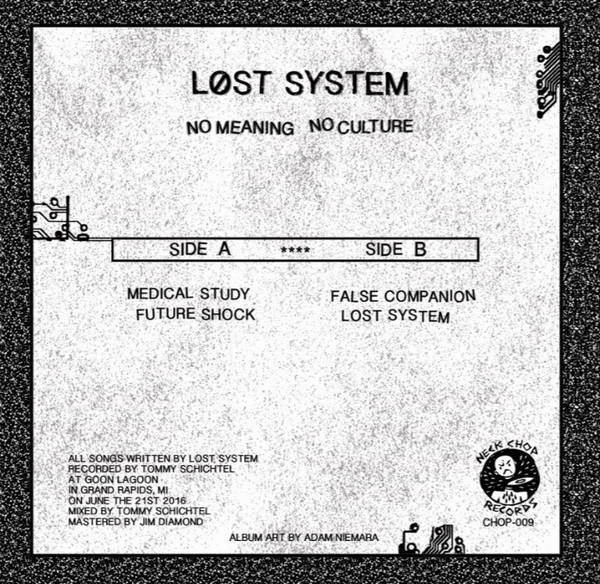 Lost System "No Meaning No Culture" 7"