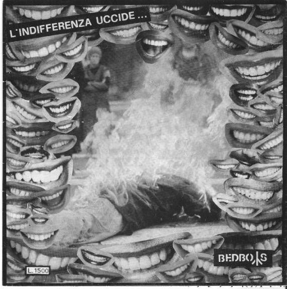 Bedboys "L'Indifferenza Uccide..." 7"