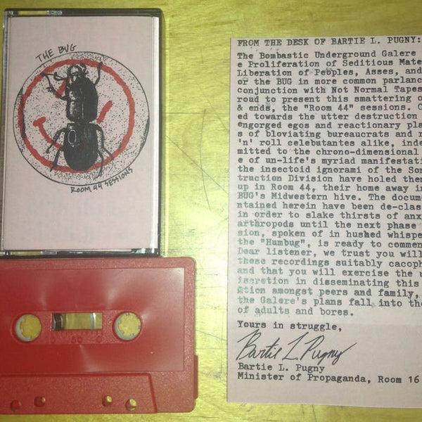 Bug "Room 44 Sessions" Cassette