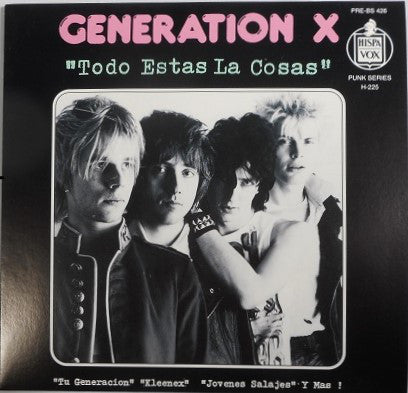 Generation X "Todo Estas La Cosas" 7"