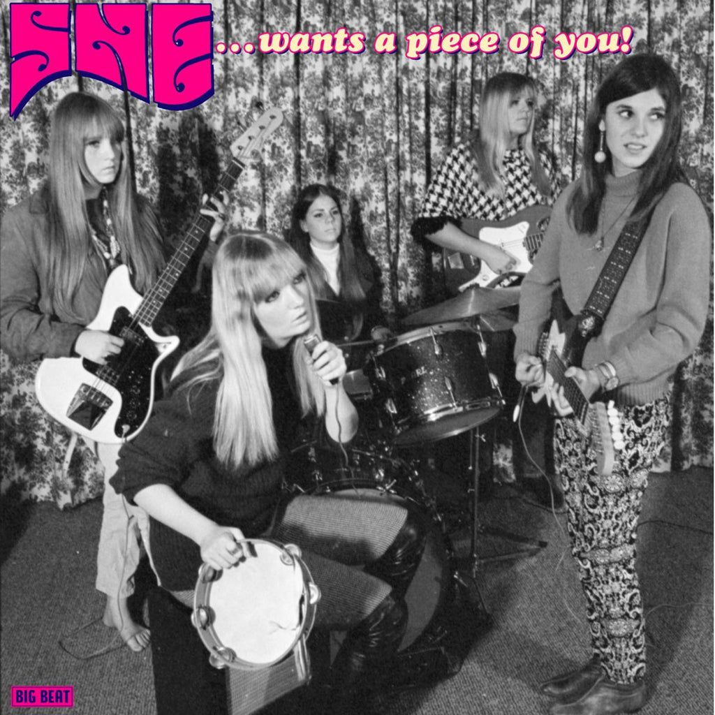 She "Wants A Piece Of You!" LP PINK VINYL
