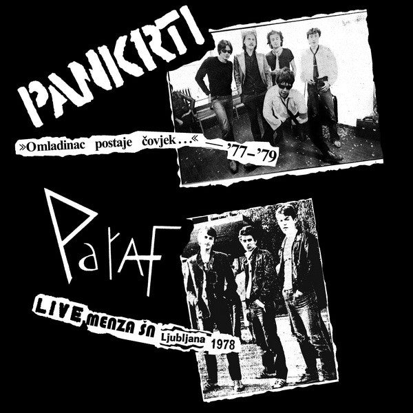 Pankrti / Paraf "Split" LP