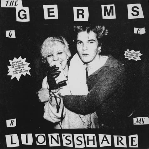Germs "Lion's Share" LP
