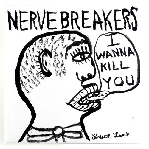 Nervebreakers "I Wanna Kill You / They Were Doing The Pogo" 7" WHITE VINYL