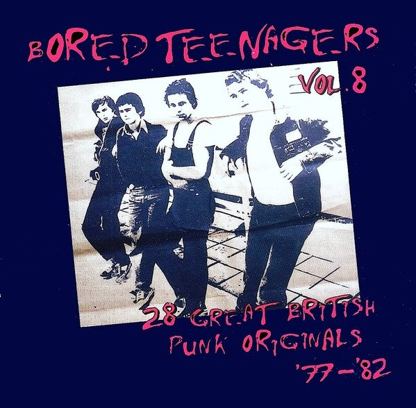 V/A "Bored Teenagers Vol. 8: Great British Punk Originals '77-'82" LP