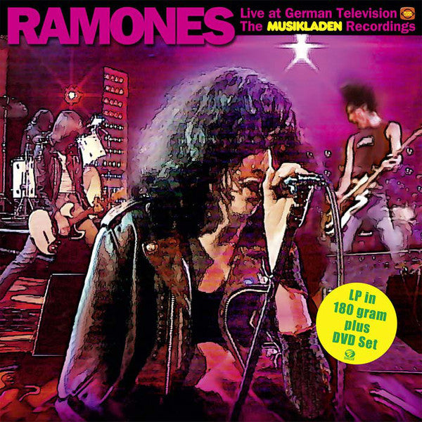 Ramones "Live At German Television The Musikladen Recordings" LP + DVD
