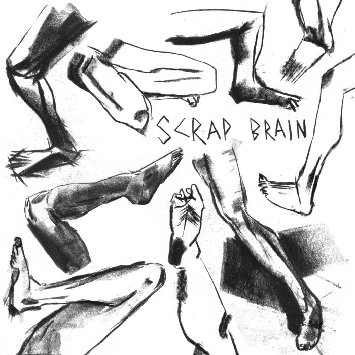 Scrap Brain "Unhappy Hardcore" 7"