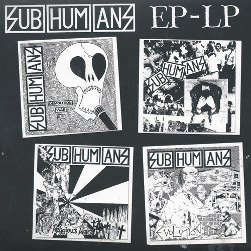 Subhumans "EP LP" LP