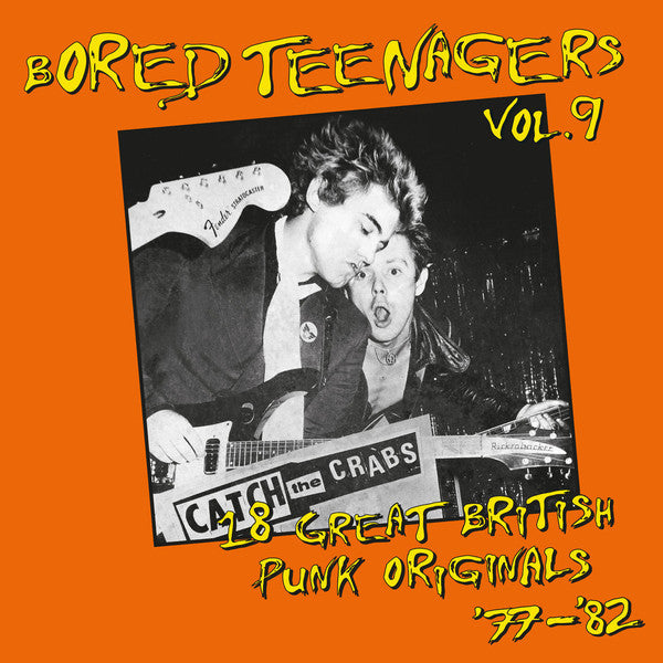 V/A "Bored Teenagers Vol. 9: Great British Punk Originals '77-'82" LP