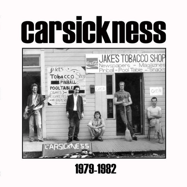 Carsickness "1979-1982" LP WHITE VINYL