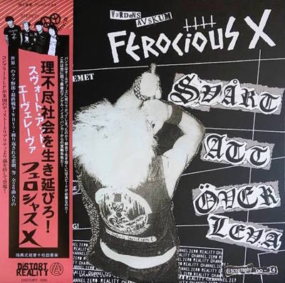 Ferocious X "Svårt Att Överleva" LP