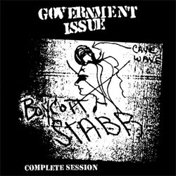 Government Issue "Boycott Stabb Complete Session" LP