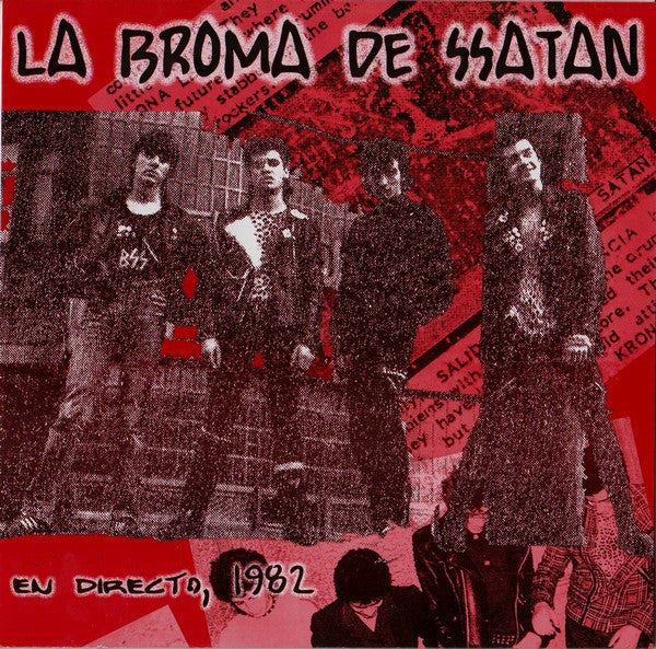 La Broma De Ssatán ‎"En Directo, 1982" 7"
