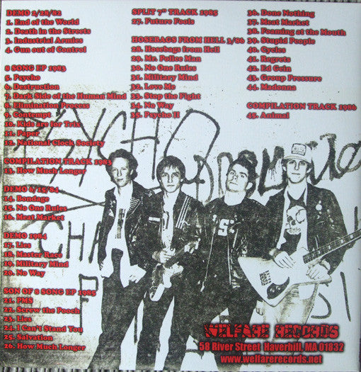 Psycho "Studio Recordings 1982 - 1986" 2xLP