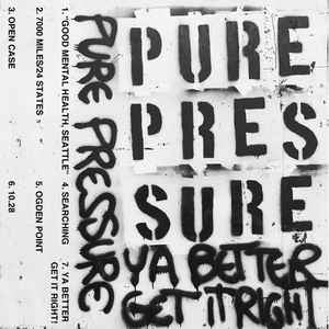 Pure Pressure "Demo 2016" Cassette