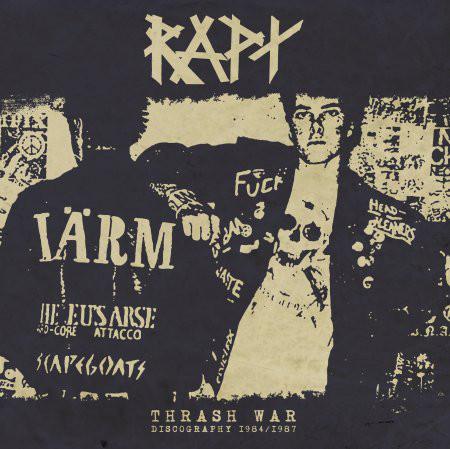 Rapt "Thrash War Discography 1984/1987" LP +7" + CD