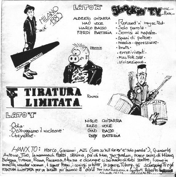 Shockin' TV / Tiratura Limitata Split 7"